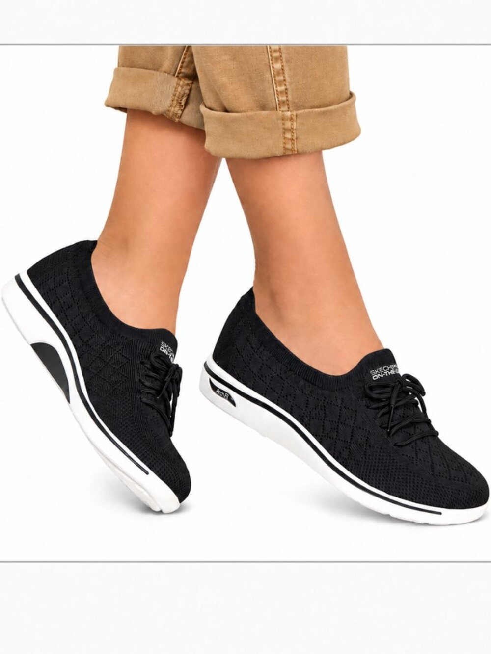 Skechers Women's Arch Fit Uplift Perfect Dream Sneaker New In Box Size 9.5